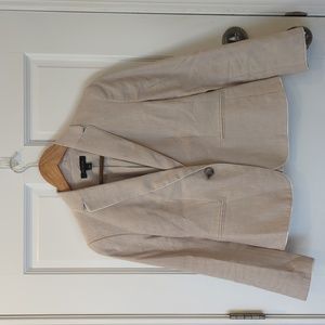 NWOT Ann Taylor Ladies' Beige Career Casual Blazer